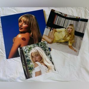 Sabrina Carpenter SIGNED Photo Insert Short N Sweet Vinyl